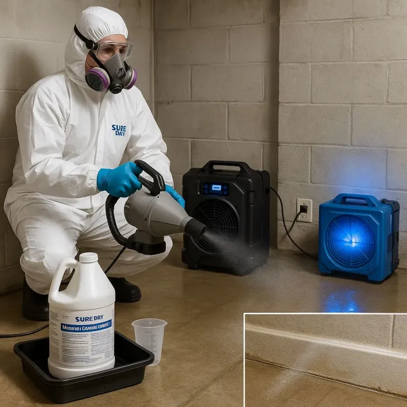 Sanitization and Odor Removal process in Maryville, TN
