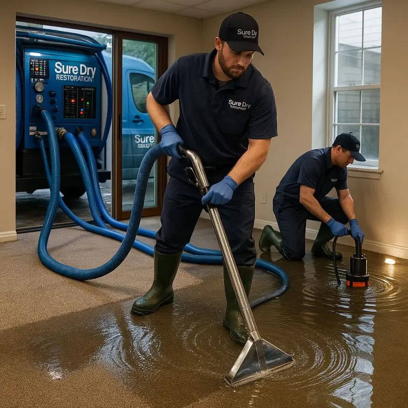 Water Extraction and Removal process in Maryville, TN
